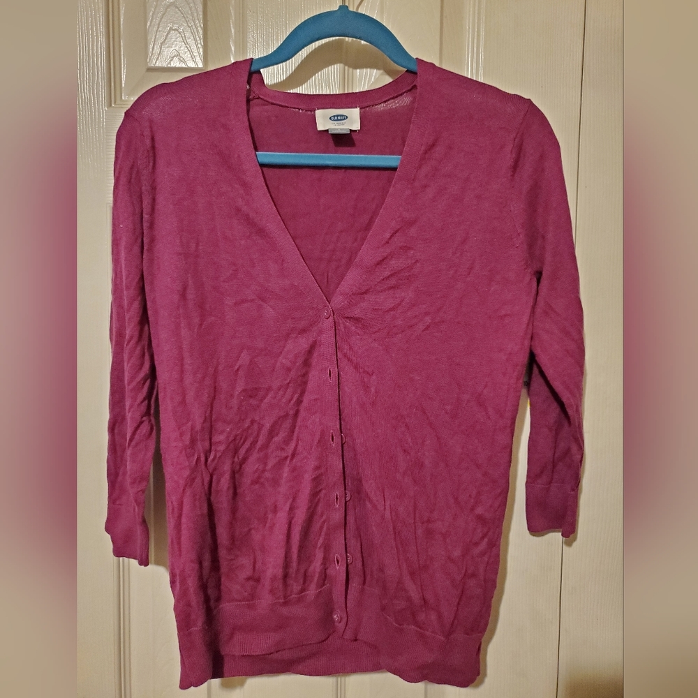 Purple Old Navy Cardigan